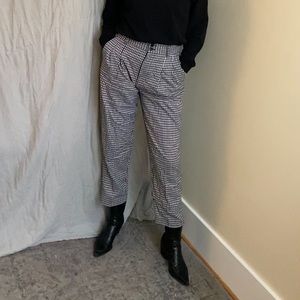 Madewell Patterned Trousers, Size 6